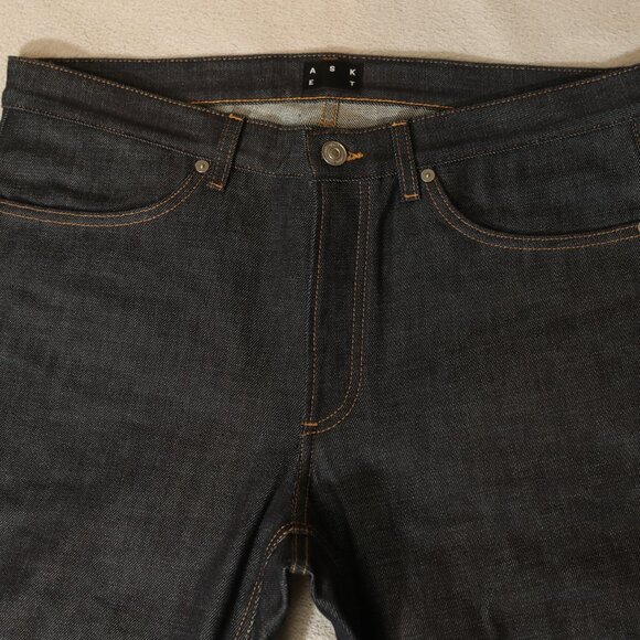 *SOLD* Asket Raw Denim Slim Jeans (34x34) - Picture 6 of 13